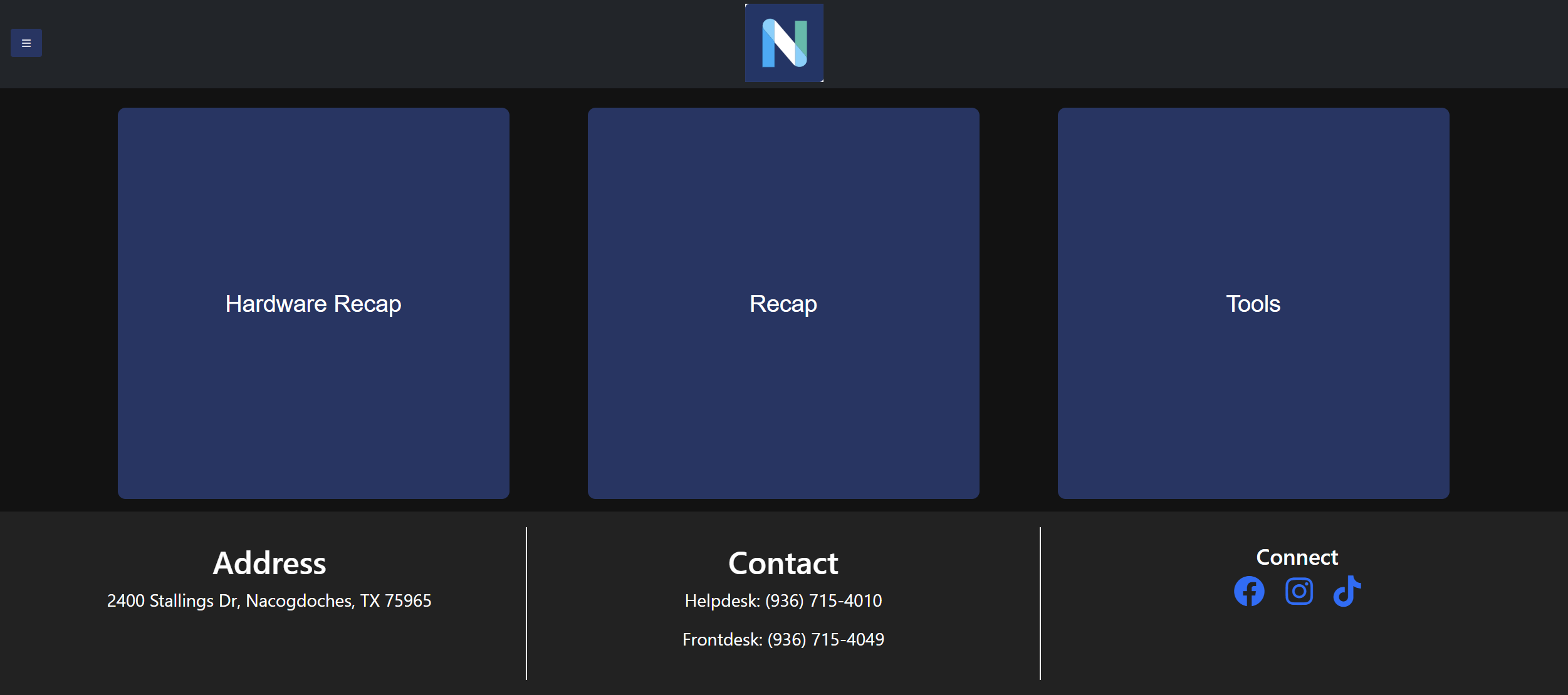 Recap System Web Application